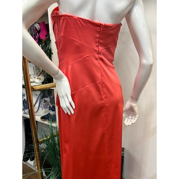 PHEOBE’s Couture Coral Strapless Gown •6 - Picture 5 of 5